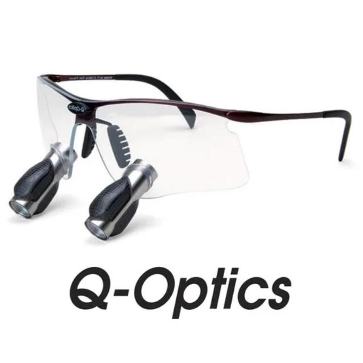 Бинокуляры Q-Optics предназначены для того, чтобы увеличить комфорт и точность в работе доктора